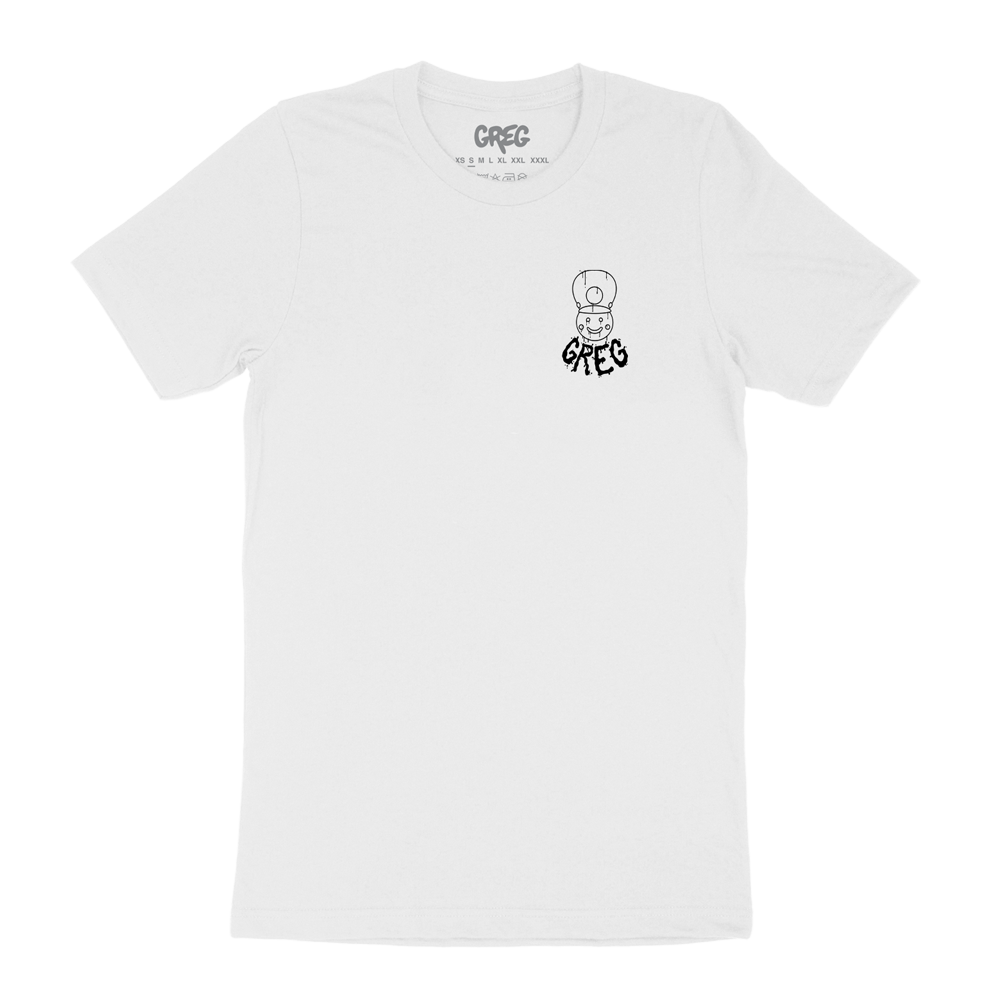 Nutcracker Brain White Tee