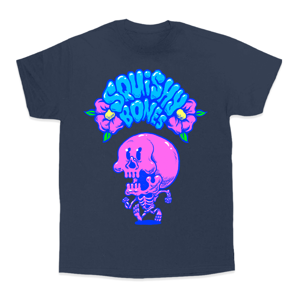 Squishy Bones Navy Tee