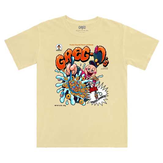 Greg-O's Butter Yellow Tee
