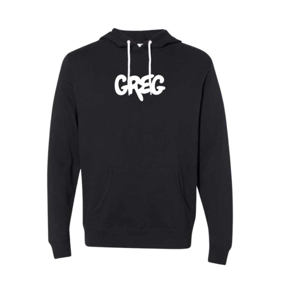 GREG PULLOVER HOODIE (BLACK) v2