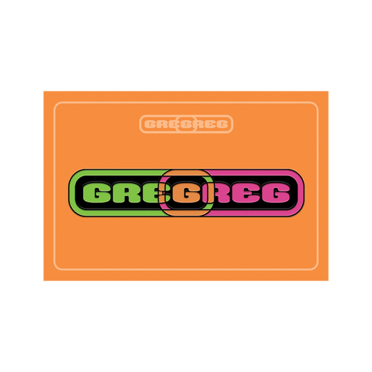 G Greg Enamel Pin