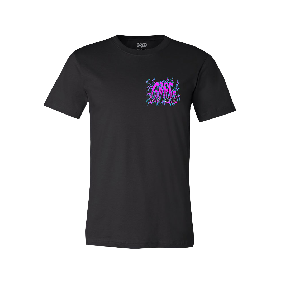 Lightning Greg Black Tee - Misc