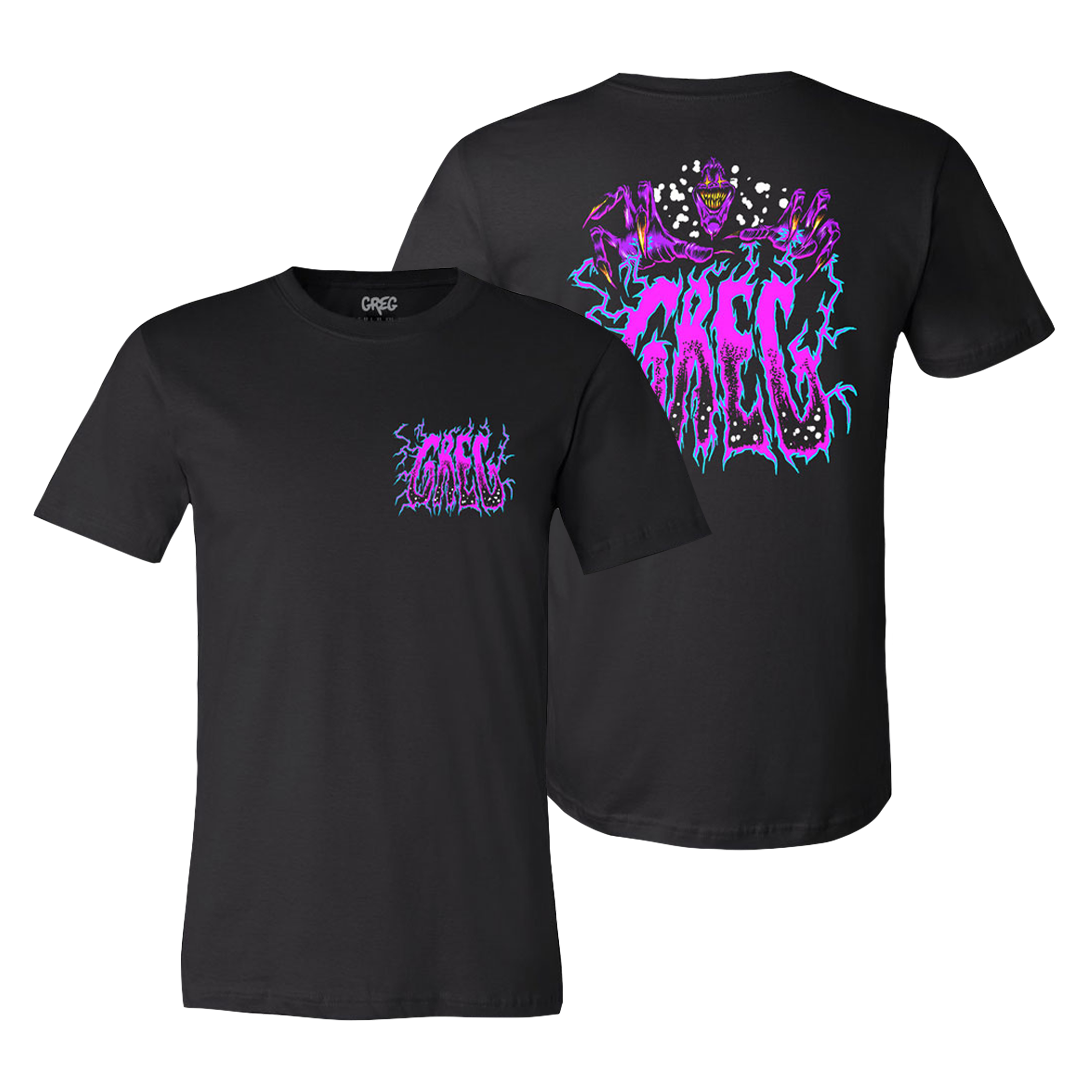 Lightning Greg Black Tee - Misc