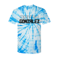 Danny Gonzalez "Logo" Blue Tie Dye Tee
